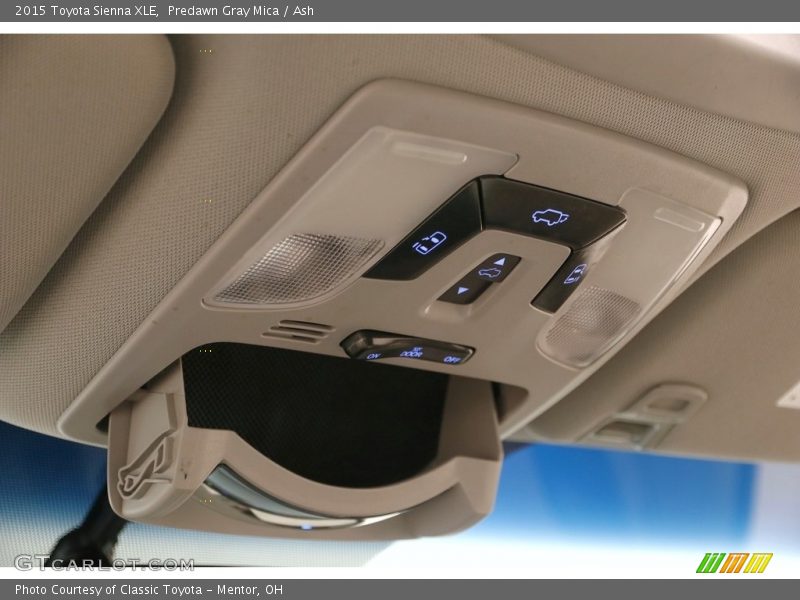 Predawn Gray Mica / Ash 2015 Toyota Sienna XLE