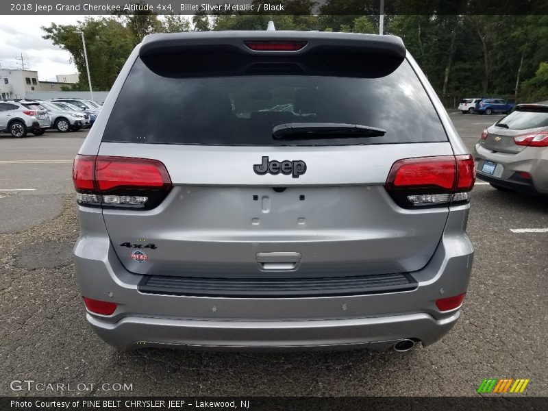Billet Silver Metallic / Black 2018 Jeep Grand Cherokee Altitude 4x4