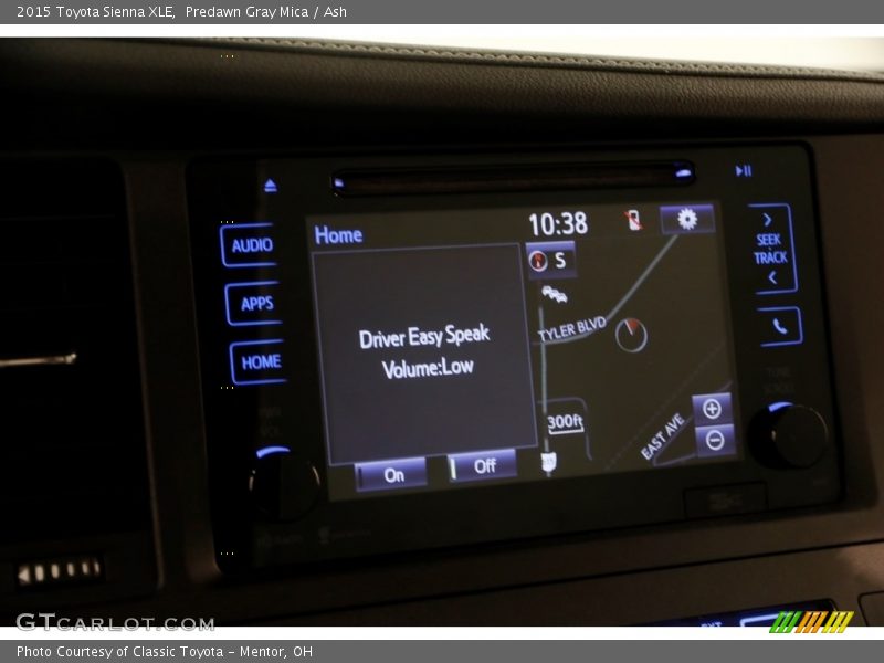 Predawn Gray Mica / Ash 2015 Toyota Sienna XLE