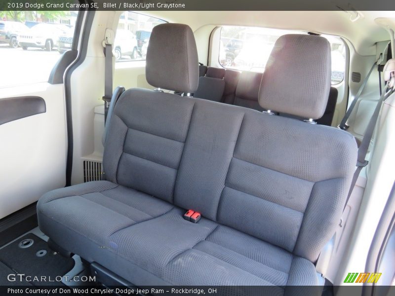 Billet / Black/Light Graystone 2019 Dodge Grand Caravan SE