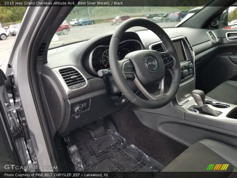 Billet Silver Metallic / Black 2018 Jeep Grand Cherokee Altitude 4x4
