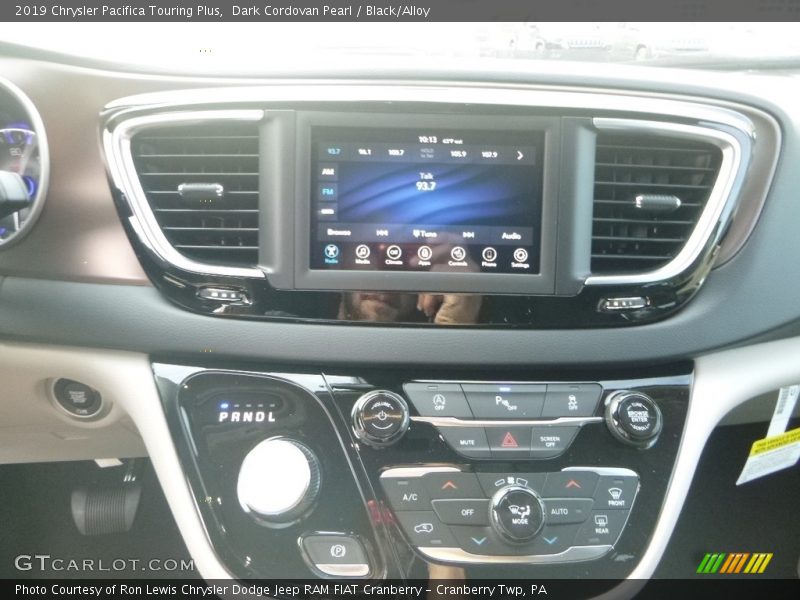 Dark Cordovan Pearl / Black/Alloy 2019 Chrysler Pacifica Touring Plus