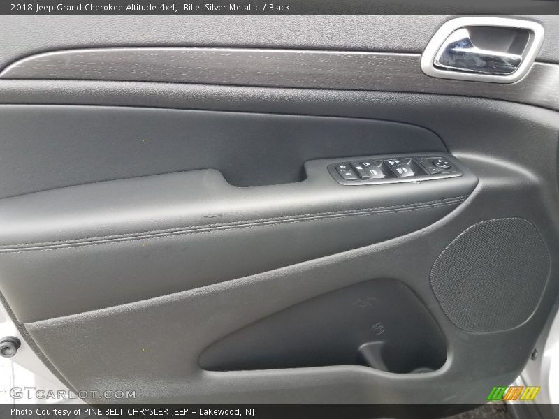 Billet Silver Metallic / Black 2018 Jeep Grand Cherokee Altitude 4x4