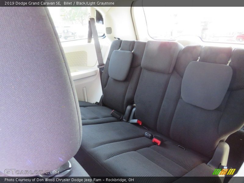 Billet / Black/Light Graystone 2019 Dodge Grand Caravan SE