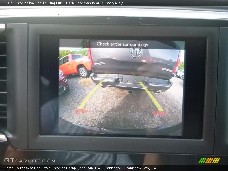 Dark Cordovan Pearl / Black/Alloy 2019 Chrysler Pacifica Touring Plus
