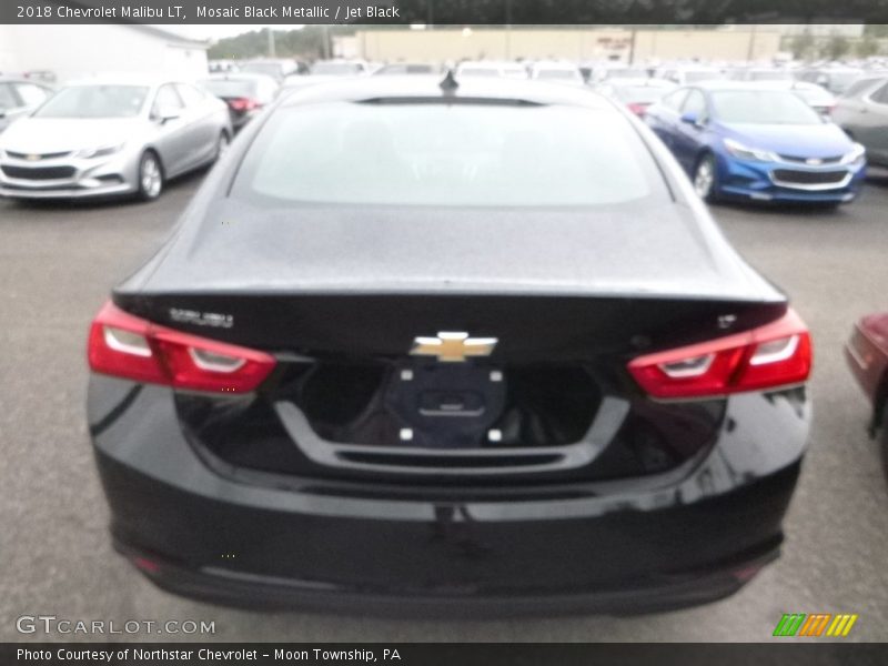 Mosaic Black Metallic / Jet Black 2018 Chevrolet Malibu LT