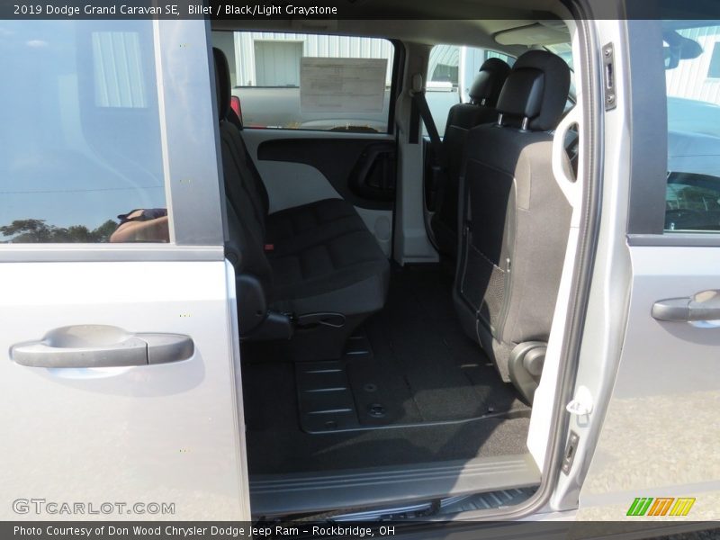Billet / Black/Light Graystone 2019 Dodge Grand Caravan SE