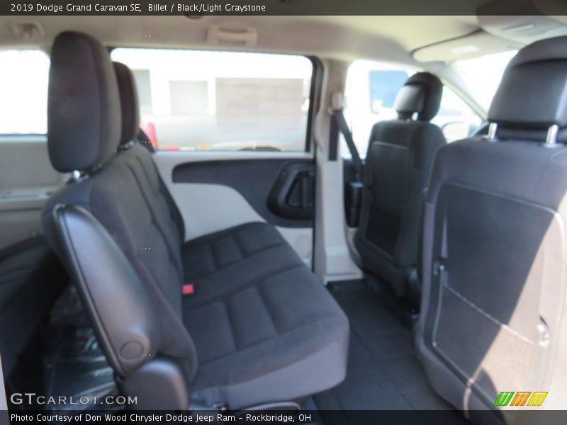 Billet / Black/Light Graystone 2019 Dodge Grand Caravan SE