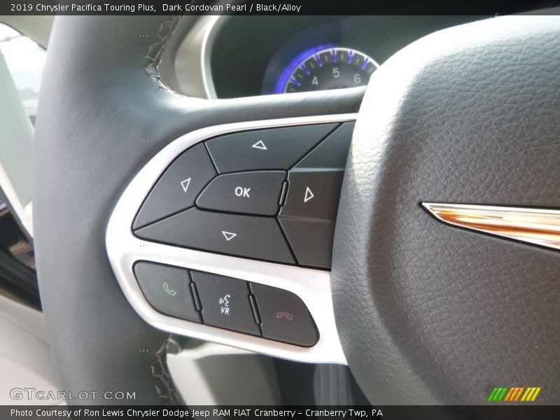 Dark Cordovan Pearl / Black/Alloy 2019 Chrysler Pacifica Touring Plus