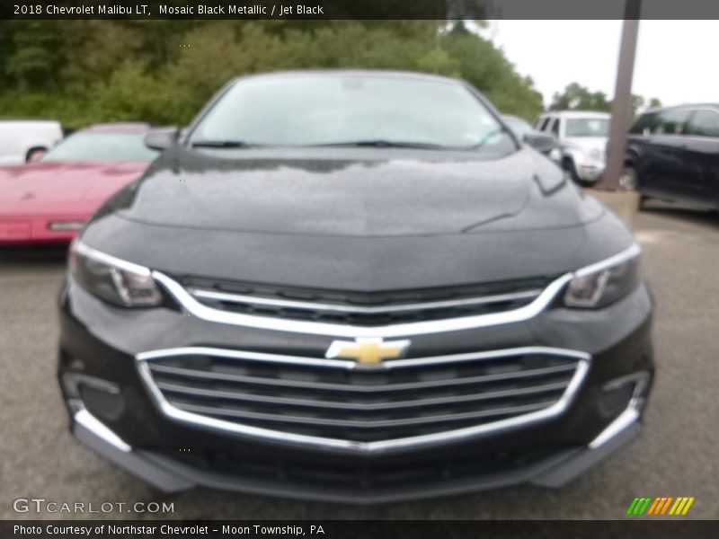 Mosaic Black Metallic / Jet Black 2018 Chevrolet Malibu LT