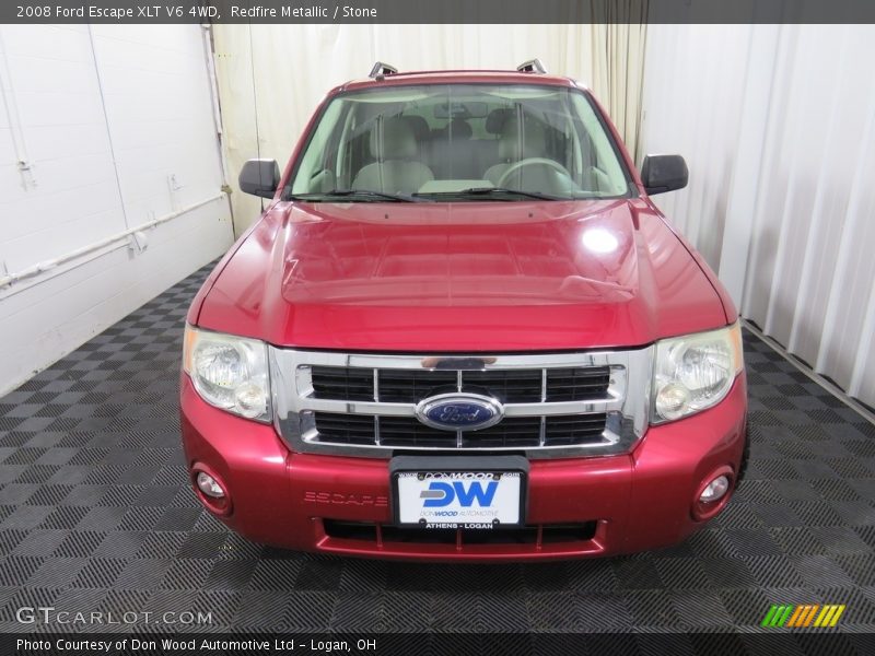 Redfire Metallic / Stone 2008 Ford Escape XLT V6 4WD