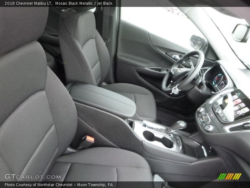 Mosaic Black Metallic / Jet Black 2018 Chevrolet Malibu LT