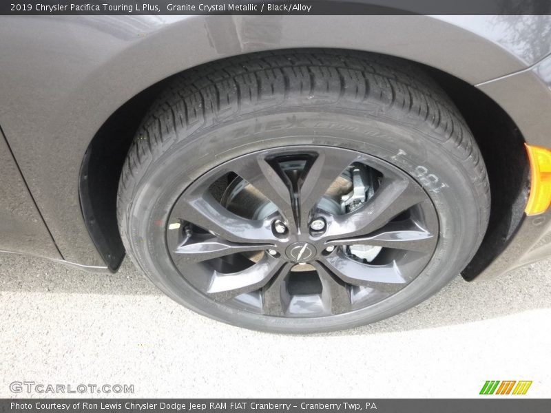 Granite Crystal Metallic / Black/Alloy 2019 Chrysler Pacifica Touring L Plus