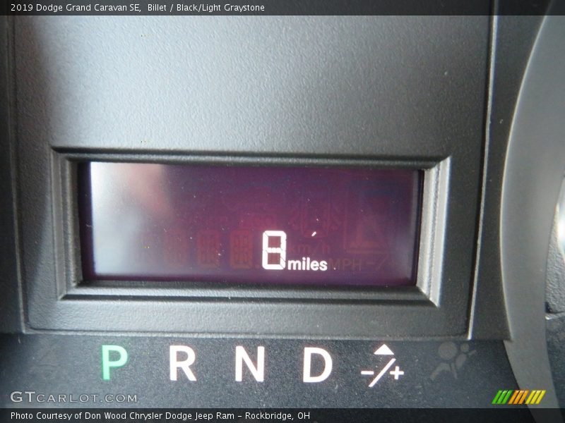 Billet / Black/Light Graystone 2019 Dodge Grand Caravan SE