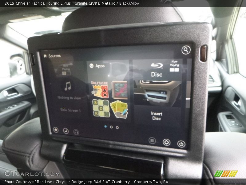 Granite Crystal Metallic / Black/Alloy 2019 Chrysler Pacifica Touring L Plus