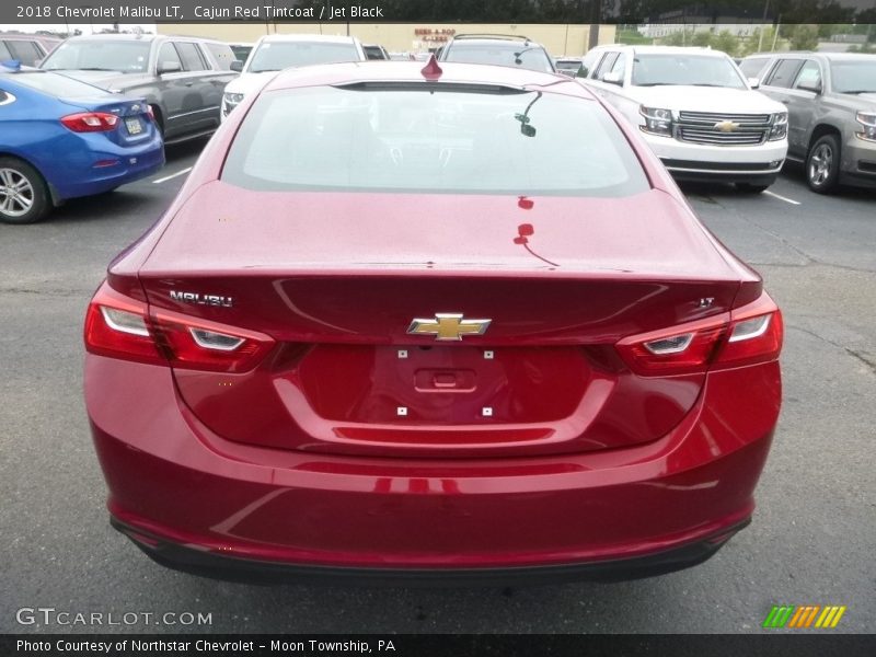 Cajun Red Tintcoat / Jet Black 2018 Chevrolet Malibu LT