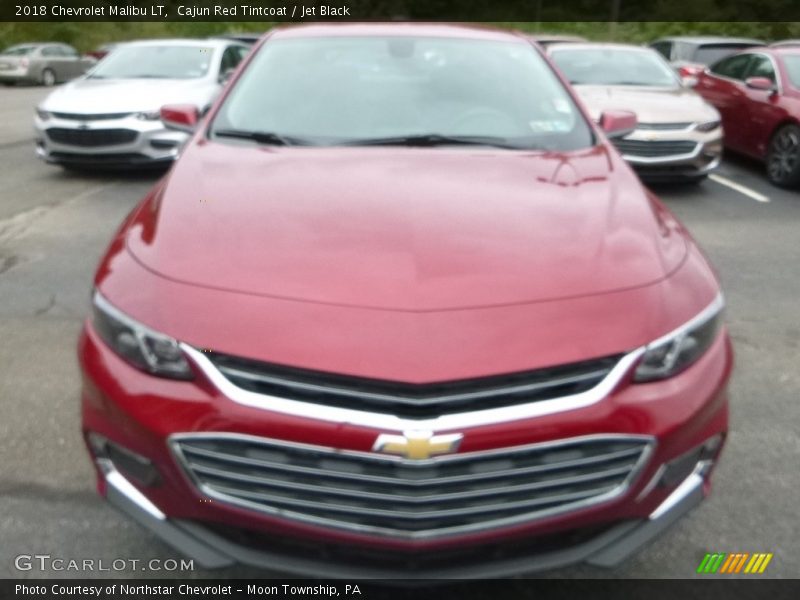 Cajun Red Tintcoat / Jet Black 2018 Chevrolet Malibu LT