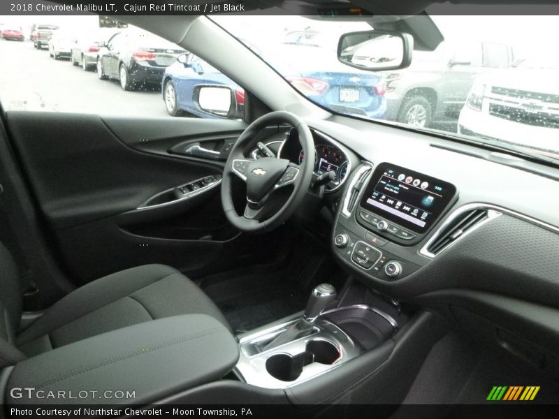 Cajun Red Tintcoat / Jet Black 2018 Chevrolet Malibu LT