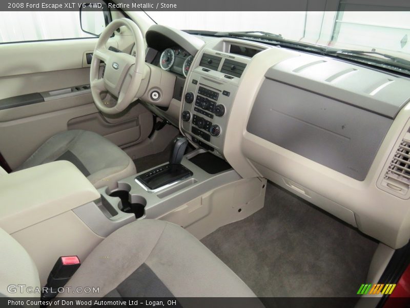 Redfire Metallic / Stone 2008 Ford Escape XLT V6 4WD