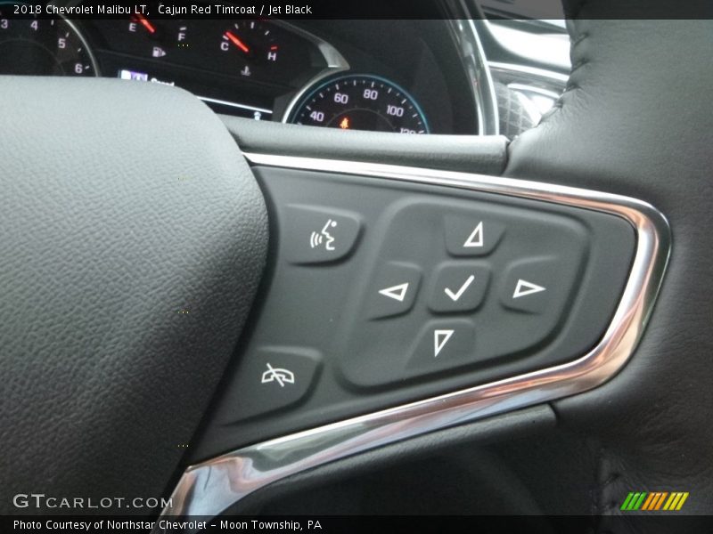 Cajun Red Tintcoat / Jet Black 2018 Chevrolet Malibu LT