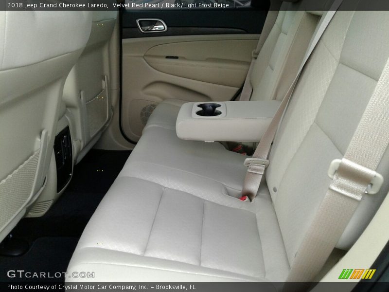 Velvet Red Pearl / Black/Light Frost Beige 2018 Jeep Grand Cherokee Laredo