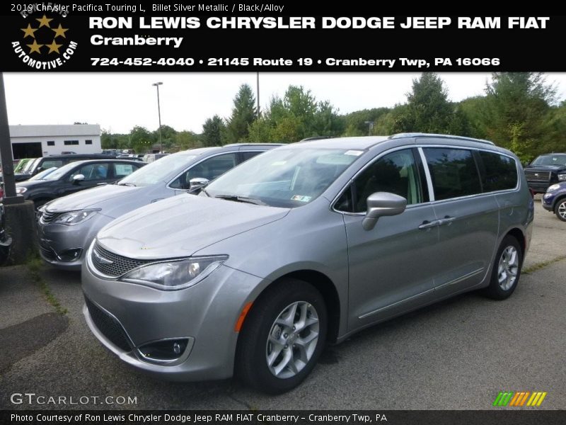 Billet Silver Metallic / Black/Alloy 2019 Chrysler Pacifica Touring L