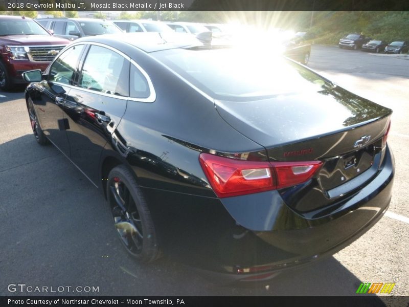 Mosaic Black Metallic / Jet Black 2018 Chevrolet Malibu LT