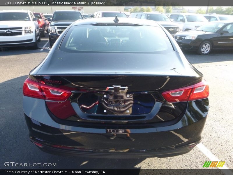 Mosaic Black Metallic / Jet Black 2018 Chevrolet Malibu LT