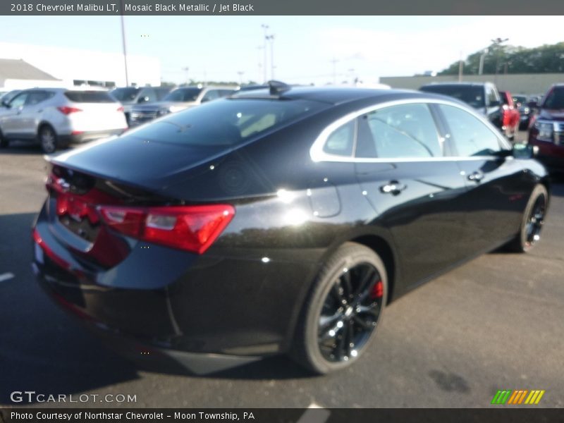 Mosaic Black Metallic / Jet Black 2018 Chevrolet Malibu LT