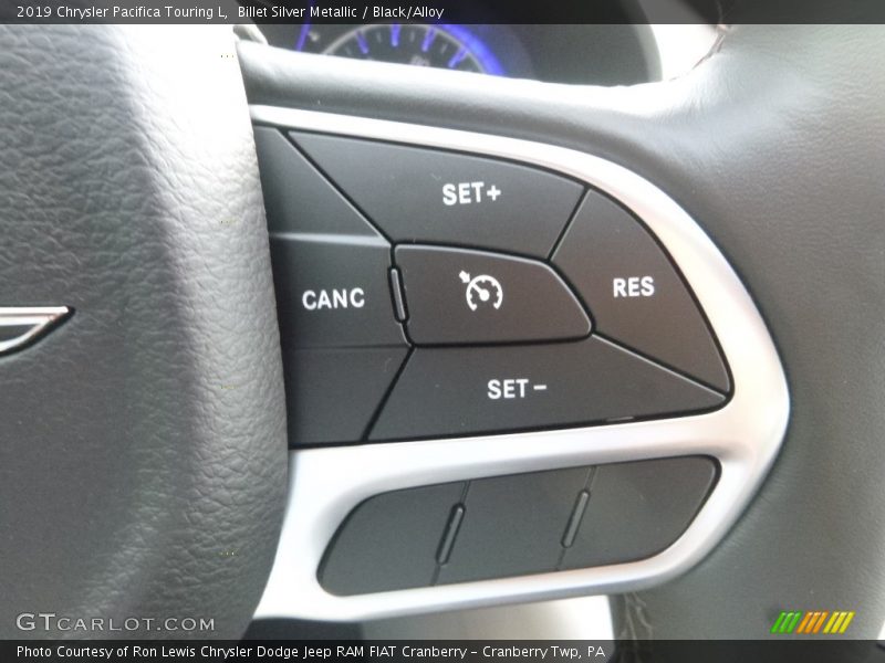Controls of 2019 Pacifica Touring L