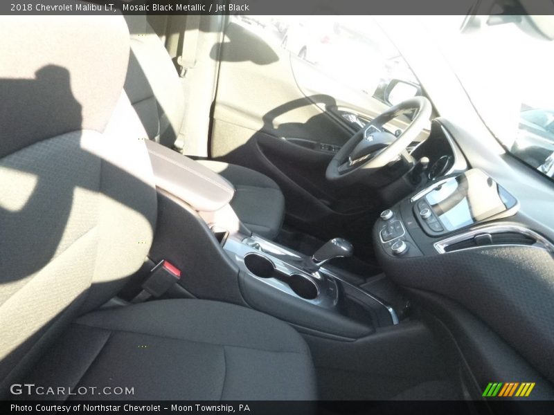 Mosaic Black Metallic / Jet Black 2018 Chevrolet Malibu LT