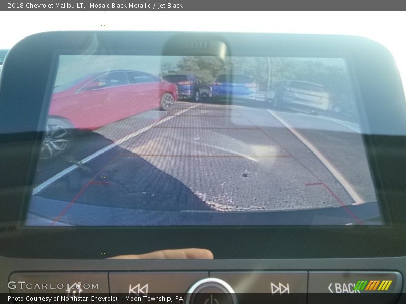 Mosaic Black Metallic / Jet Black 2018 Chevrolet Malibu LT
