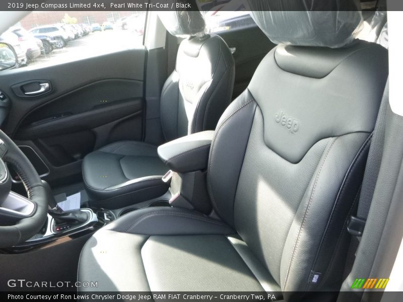 Front Seat of 2019 Compass Limited 4x4