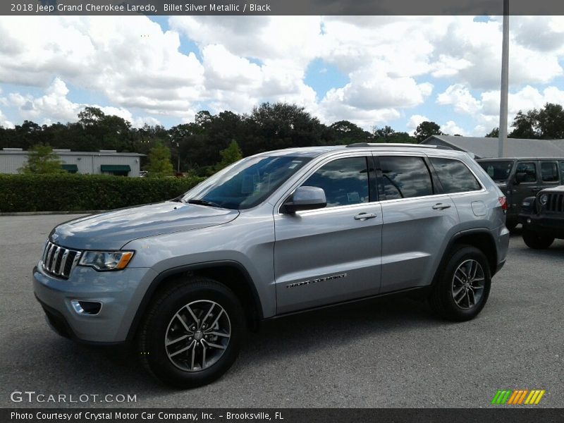 Billet Silver Metallic / Black 2018 Jeep Grand Cherokee Laredo