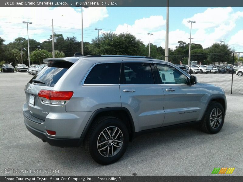 Billet Silver Metallic / Black 2018 Jeep Grand Cherokee Laredo