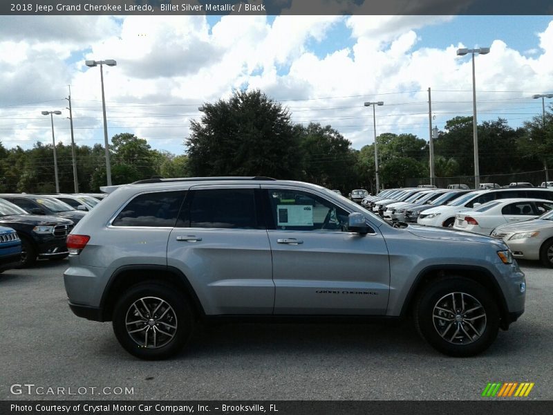 Billet Silver Metallic / Black 2018 Jeep Grand Cherokee Laredo