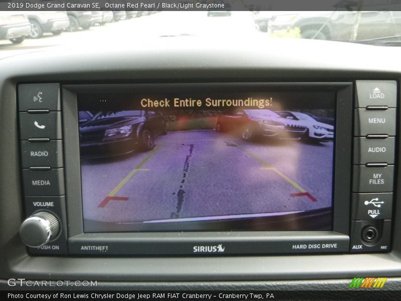 Octane Red Pearl / Black/Light Graystone 2019 Dodge Grand Caravan SE