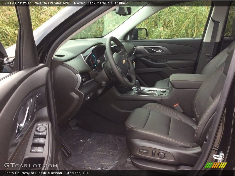 Mosaic Black Metallic / Jet Black 2019 Chevrolet Traverse Premier AWD