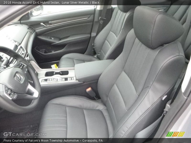 Front Seat of 2018 Accord EX-L Hybrid Sedan
