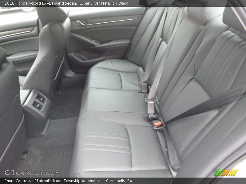 Rear Seat of 2018 Accord EX-L Hybrid Sedan