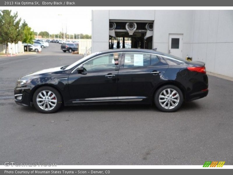 Ebony Black / Black 2013 Kia Optima SX