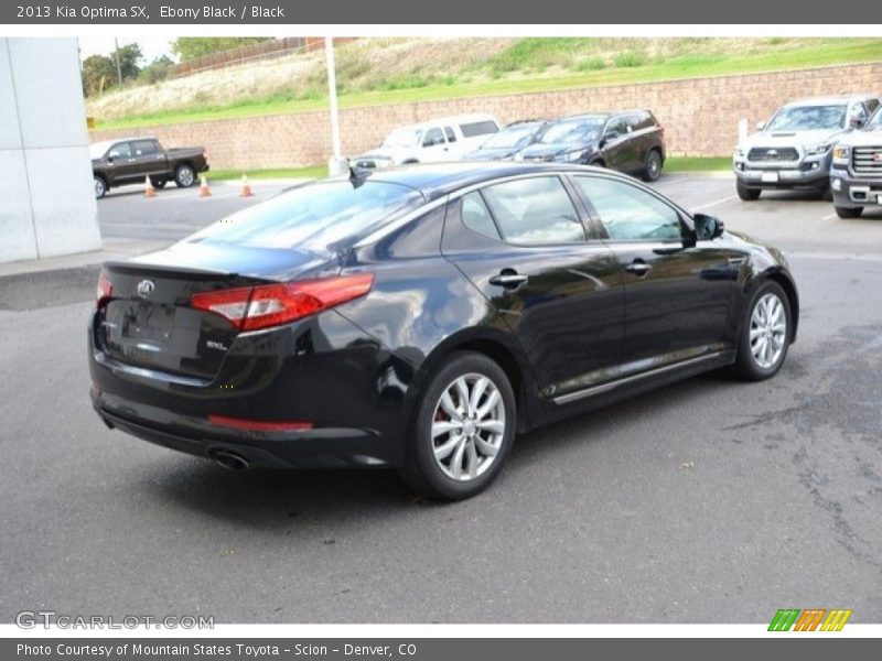 Ebony Black / Black 2013 Kia Optima SX