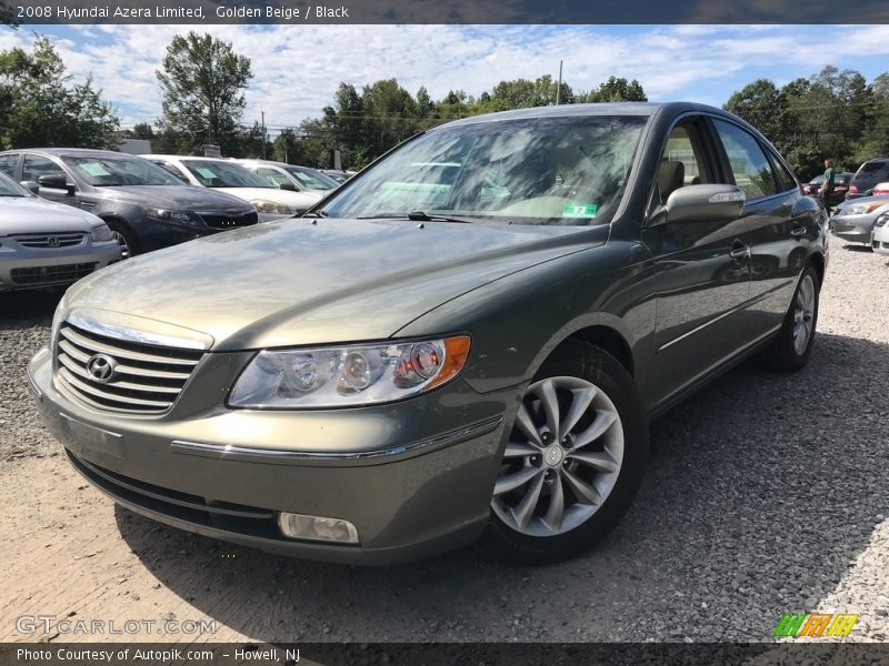 Golden Beige / Black 2008 Hyundai Azera Limited