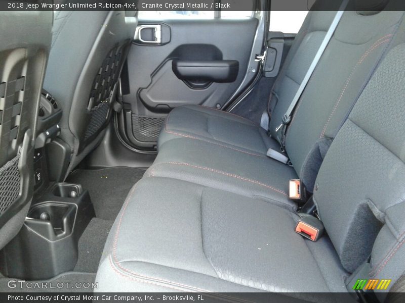 Granite Crystal Metallic / Black 2018 Jeep Wrangler Unlimited Rubicon 4x4
