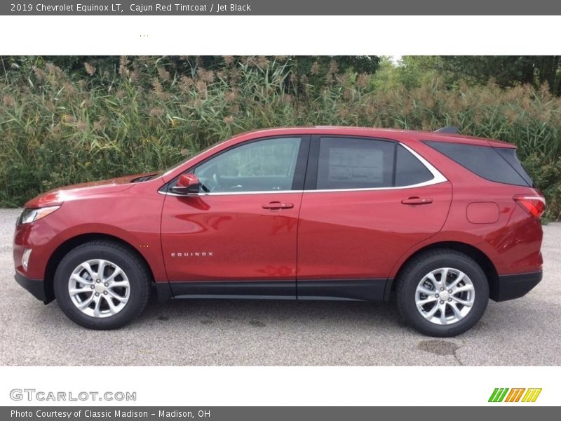 Cajun Red Tintcoat / Jet Black 2019 Chevrolet Equinox LT