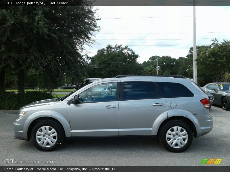 Billet / Black 2018 Dodge Journey SE