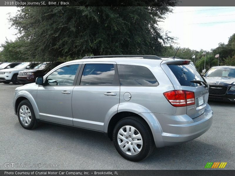 Billet / Black 2018 Dodge Journey SE