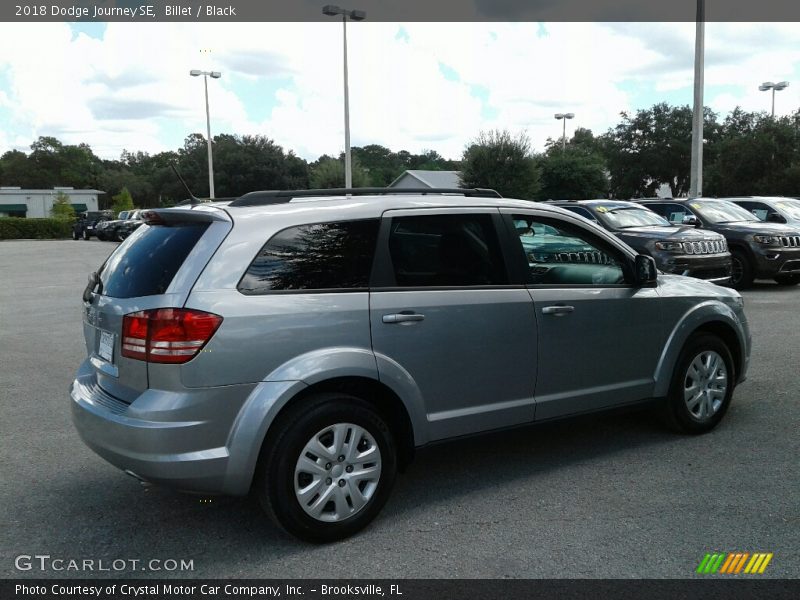 Billet / Black 2018 Dodge Journey SE