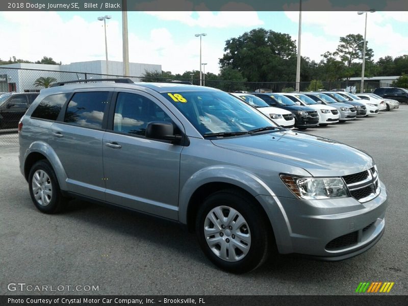 Billet / Black 2018 Dodge Journey SE