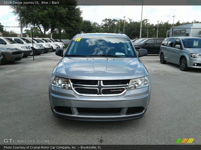Billet / Black 2018 Dodge Journey SE